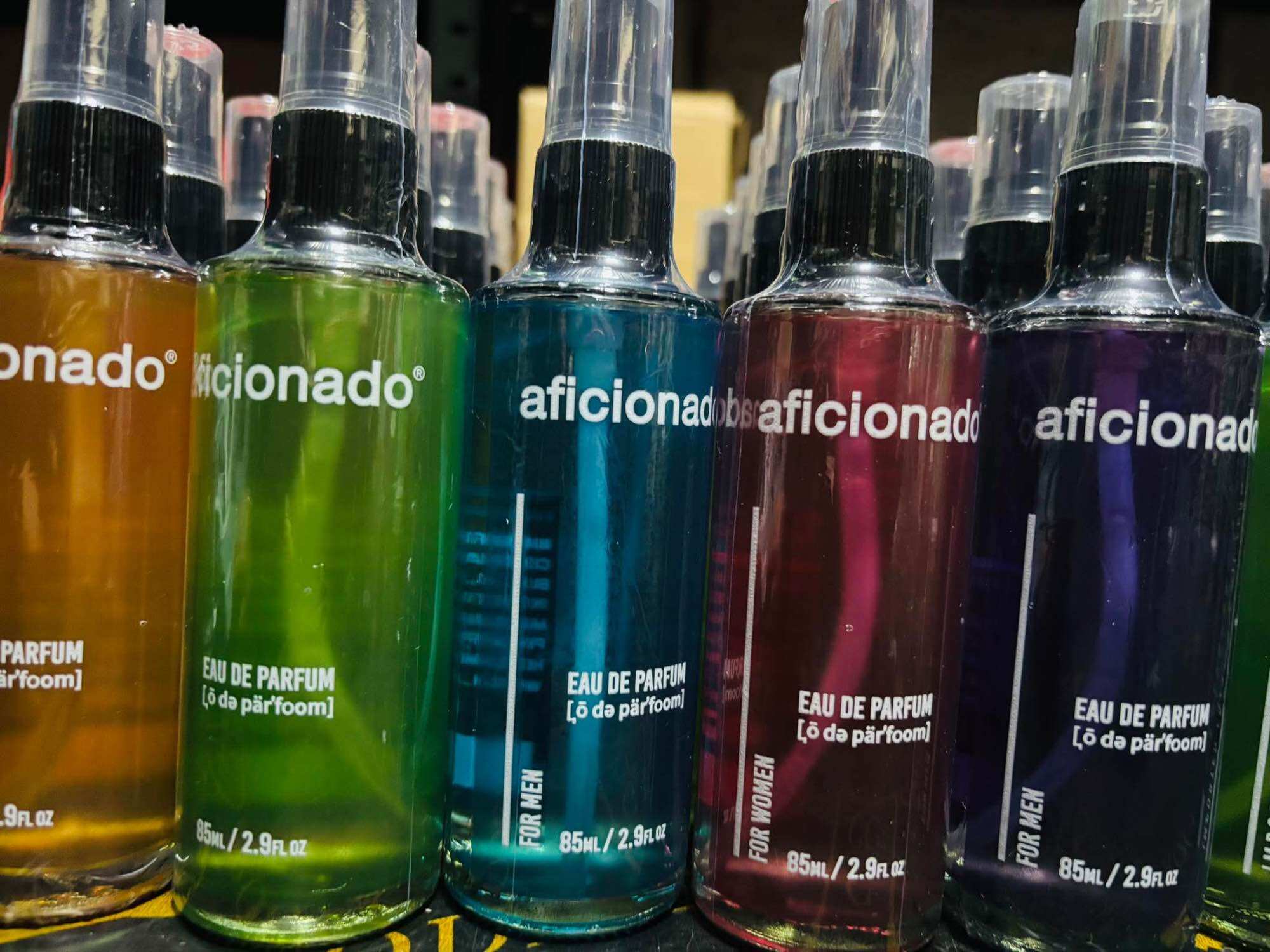 Aficionado Eau de Parfum Spray Bottles for Men(random) 85ml