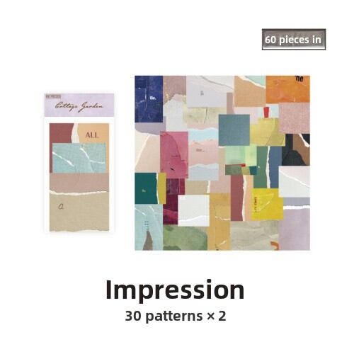 Gimue | Creative Vintage Scrapbooking Paper for Handmade Journal