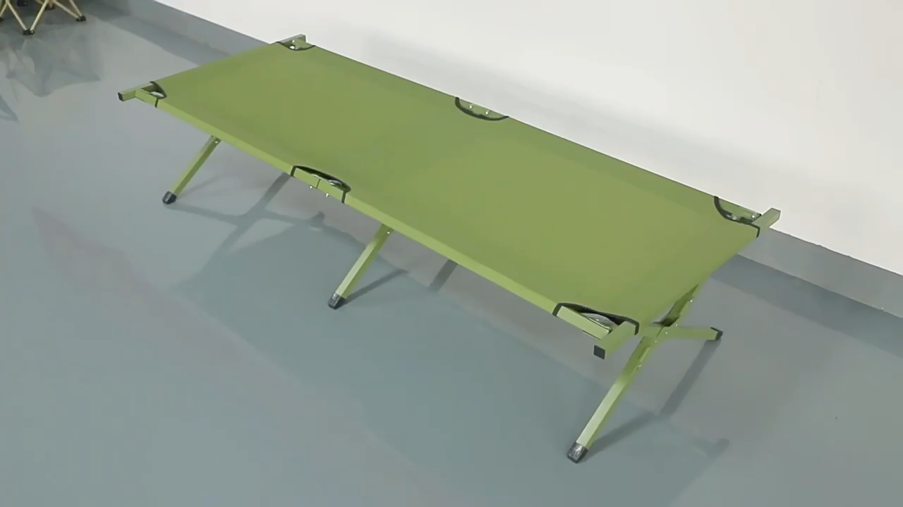 2026 NEW Folding Camping Cot Bed with Carry Bag Portable Foldable ...