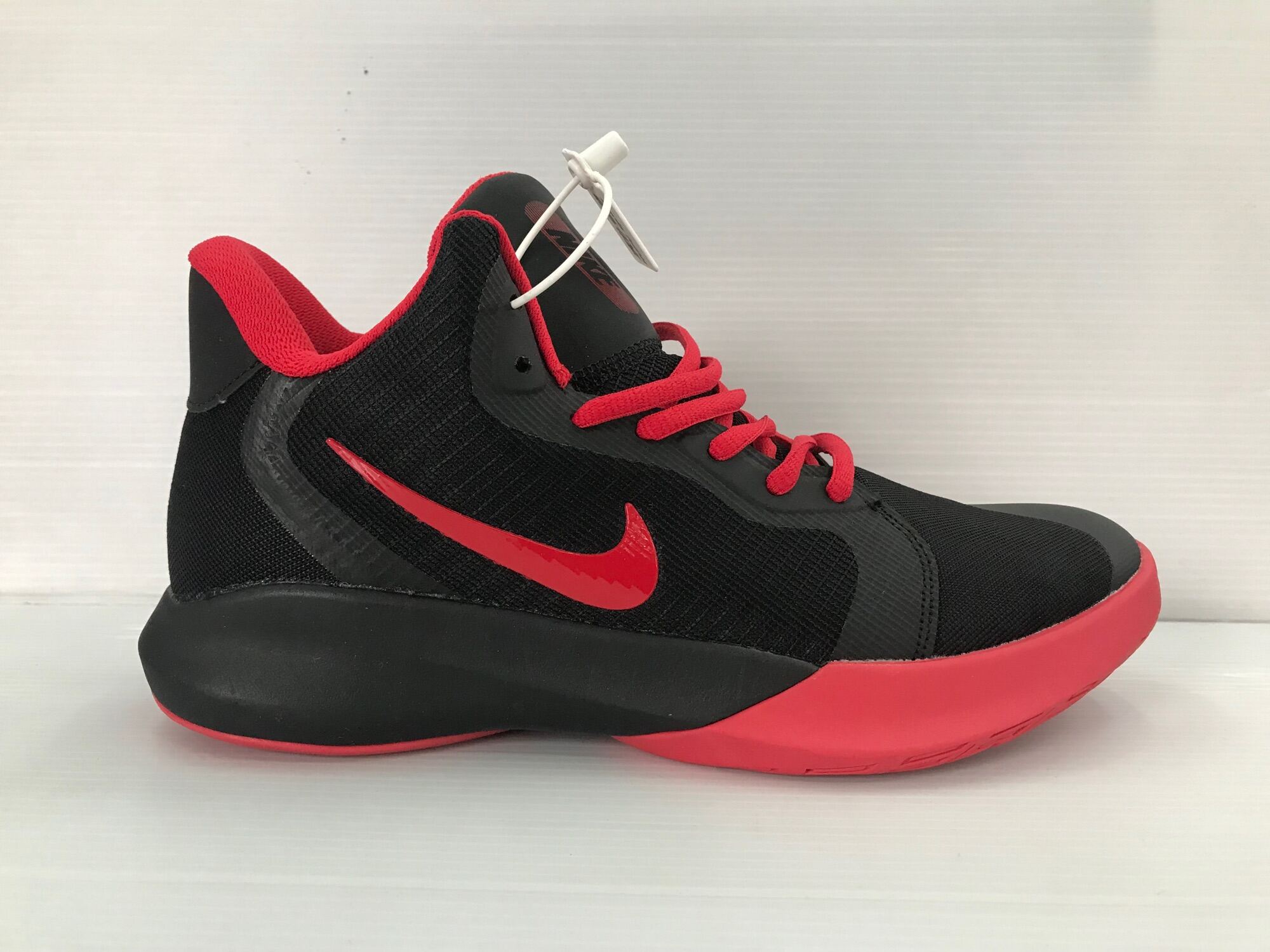 nike precision 3 red and black