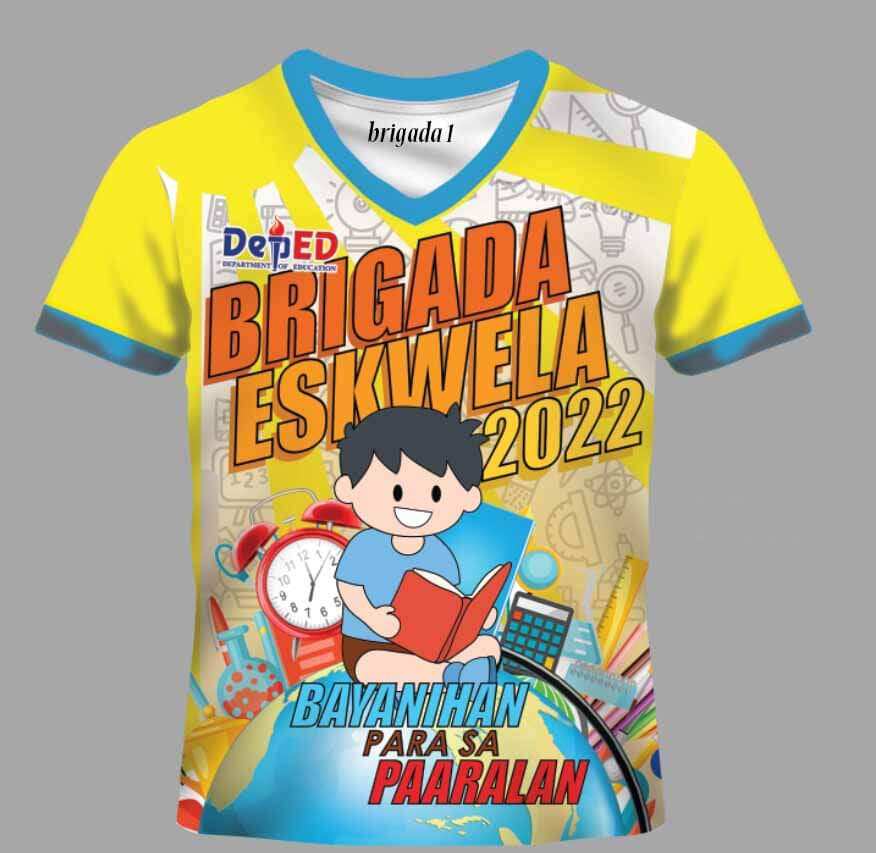 BRIGADA ESKWELA 2022 TSHIRT Lazada PH