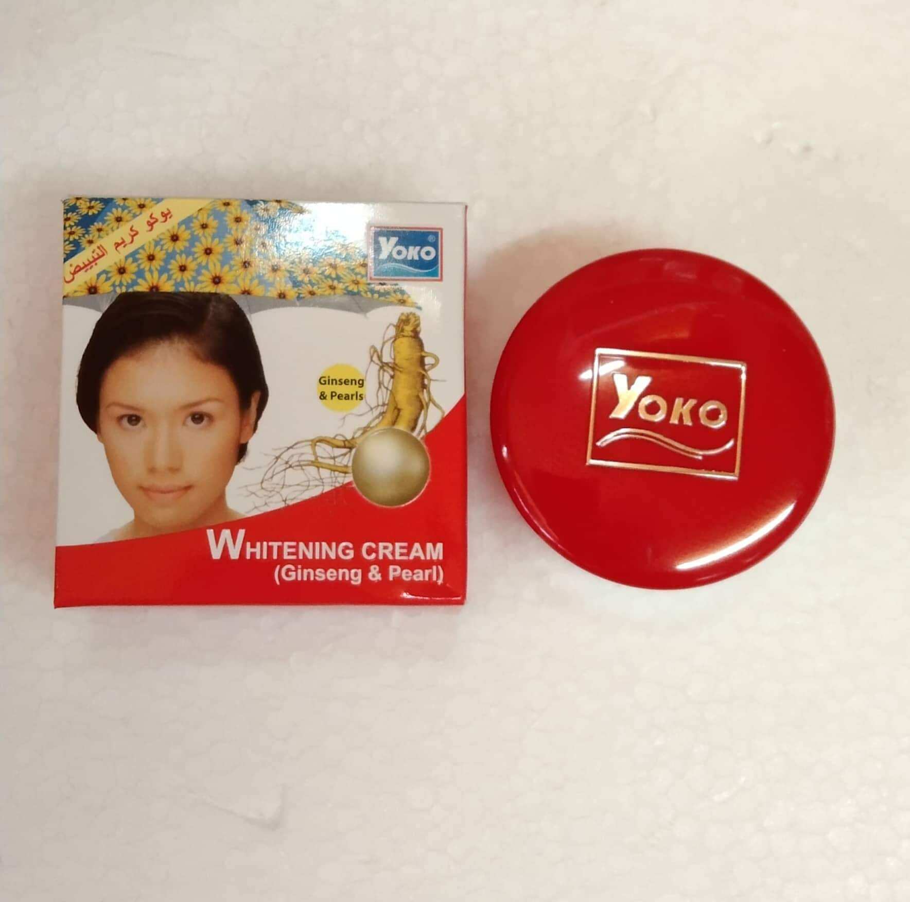yoko whitening cream(ginseng&pearl) Lazada PH