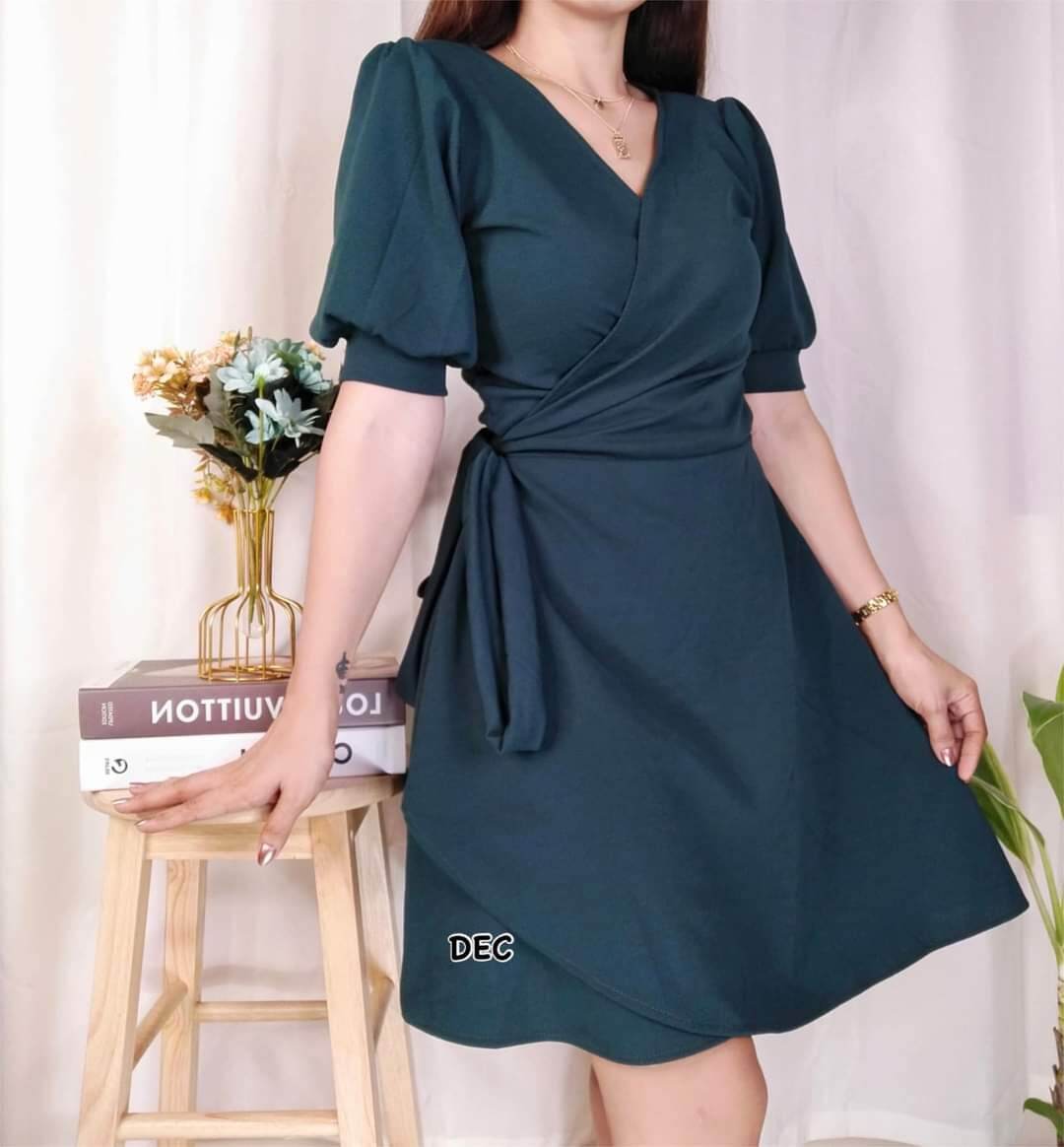 Lazada wrap hot sale dress