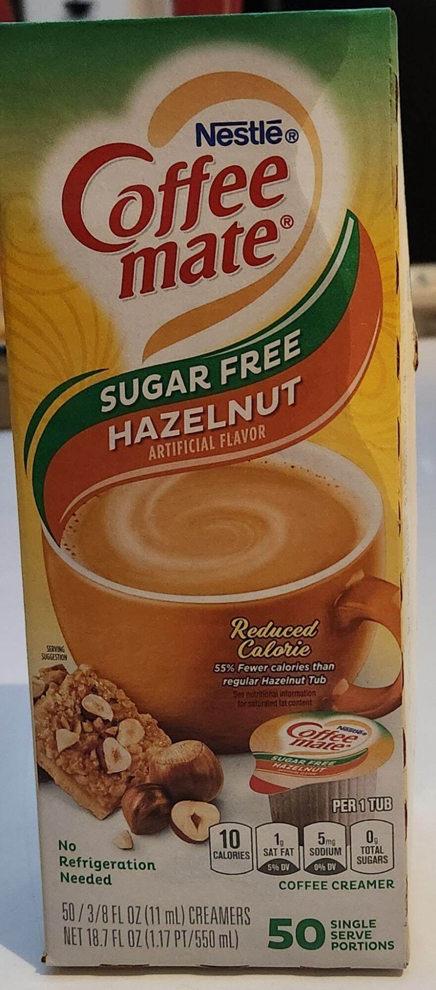 Coffee Mate Hazelnut Sugar Free capsules Lazada PH