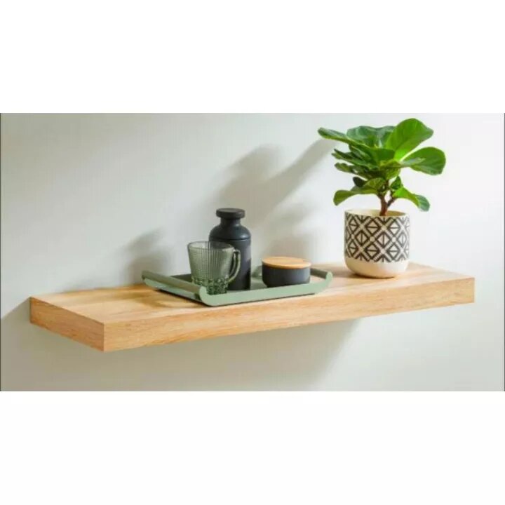 Floating Shelf with FREE INSTALLATION KIT SOLID WOOD Lazada PH