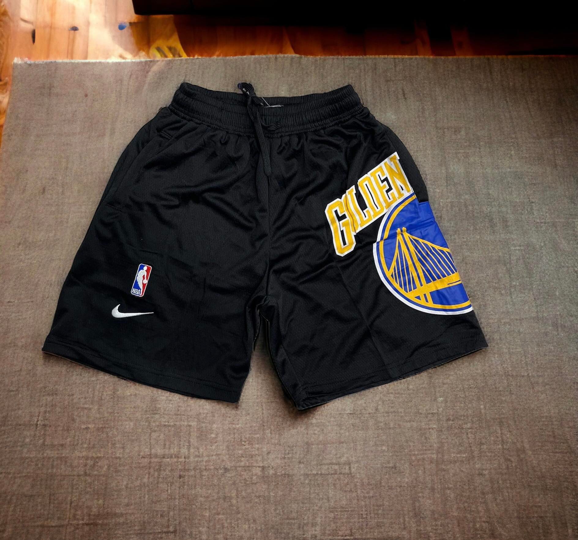 WawaKID]Best Selling And High Quality GOLDEN STATE WARRIORS Basketball  Jogger Shorts Dri-Fit Trendy Men's Shorts Vintage Version
