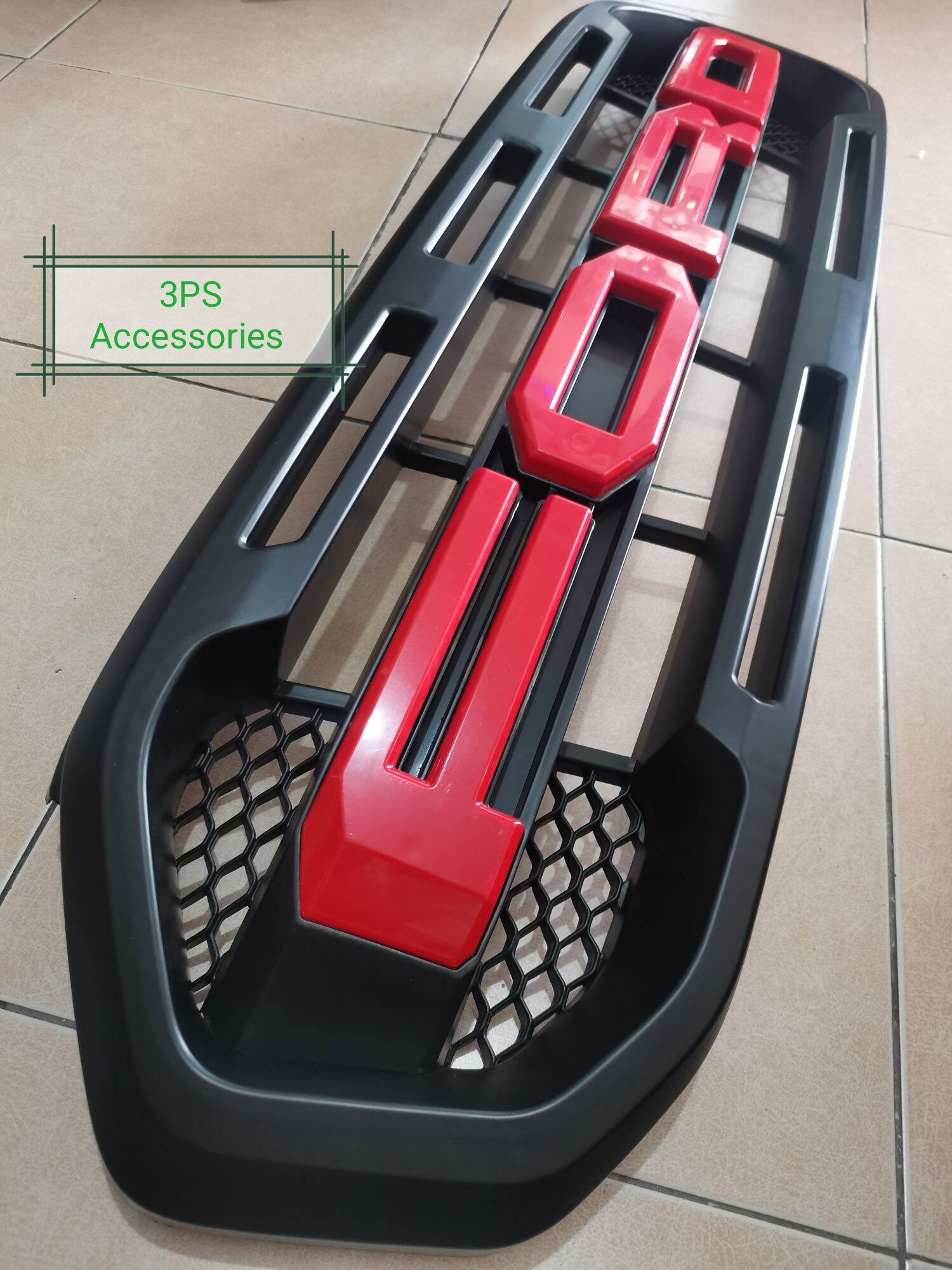 Ford Ranger Raptor Style Front grill with Red FORD logo 2018 2019 2020
