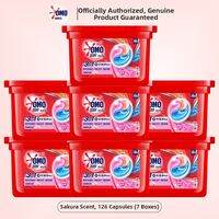 OMO | 3-in-1 Scent Long-lasting Detergent Pods Antibacterial and Mite Removal