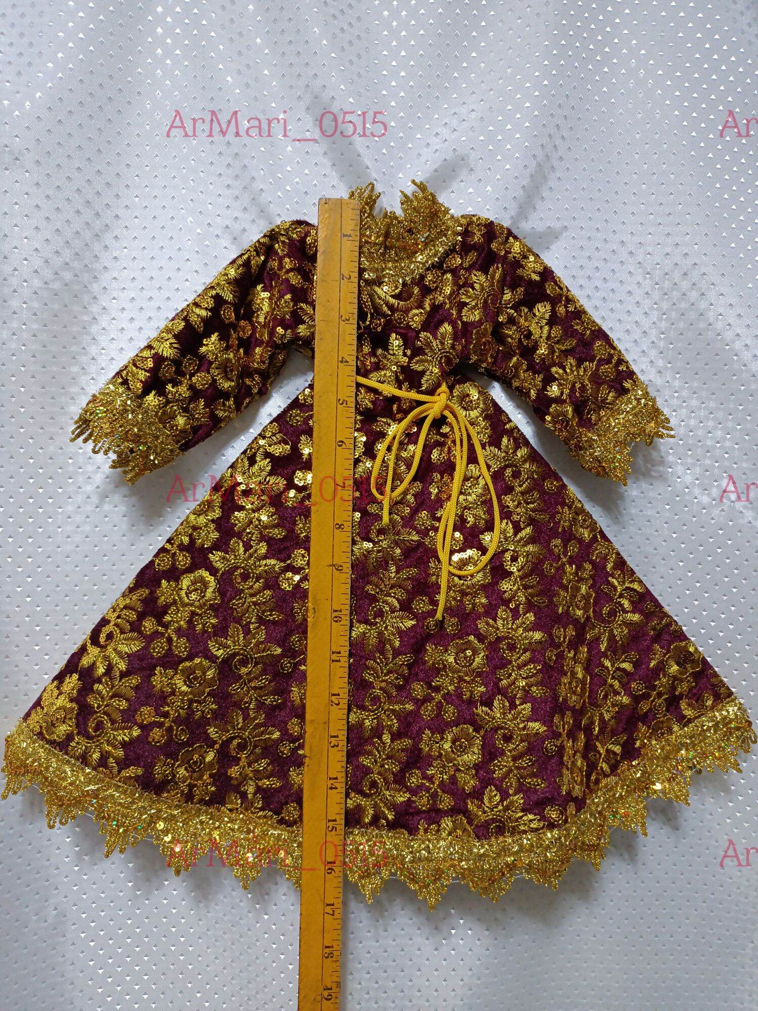 Nazareno Dress For Prayer - Blessed Nazareno Attire - Sizes Available
