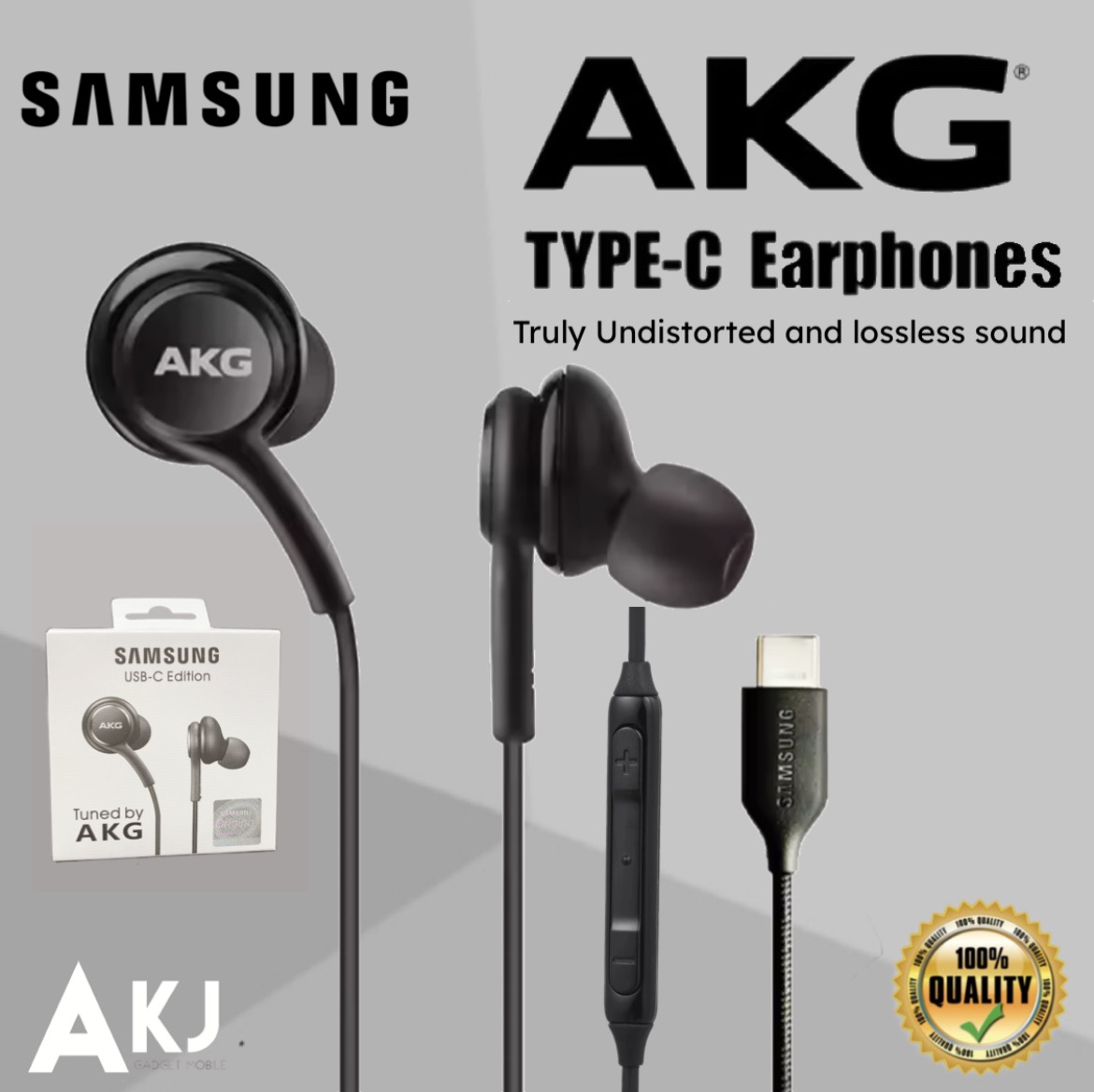AKG Type-C Gaming Headset Earbuds for Samsung Galaxy S21+