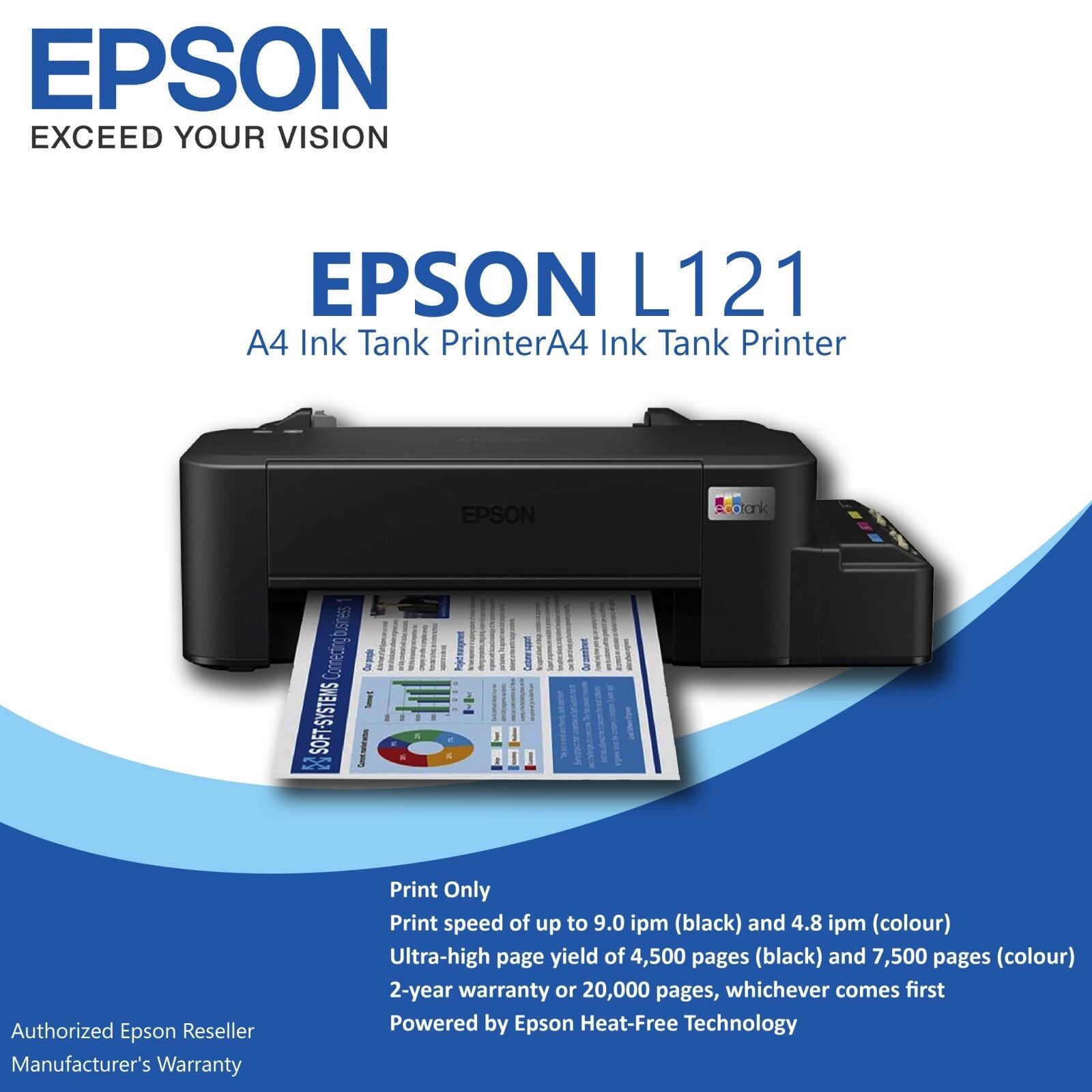 Epson L121 Lazada PH Buy sell online Ink Jet with cheap price