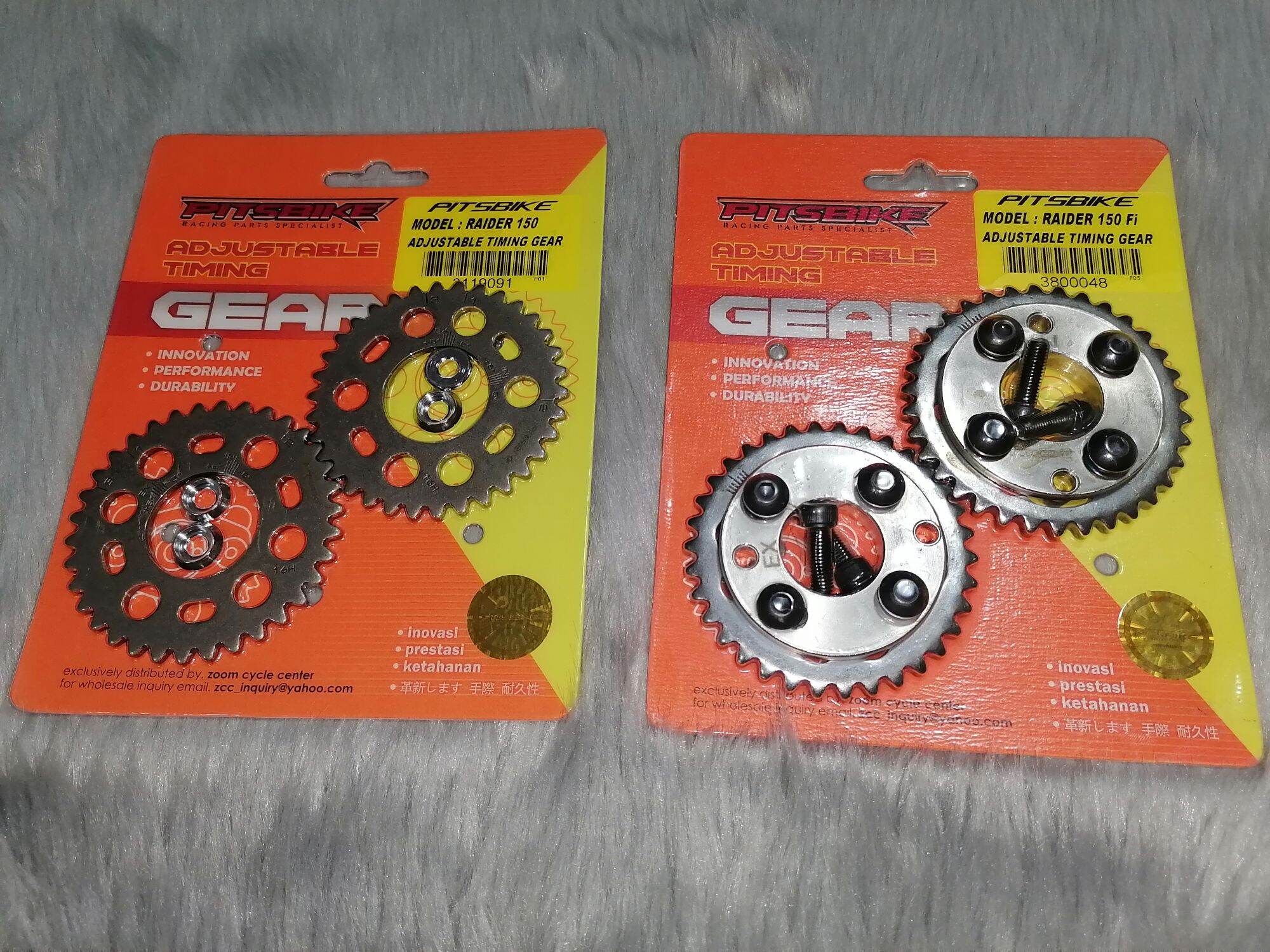 pitsbike adjustable timing gear raider 150 raider 150 fi Lazada PH
