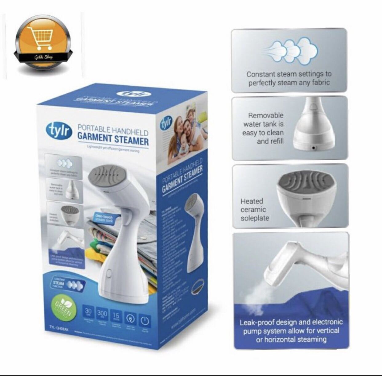 Tylr Portable Handheld Garment Steamer (2020 model) Lazada PH