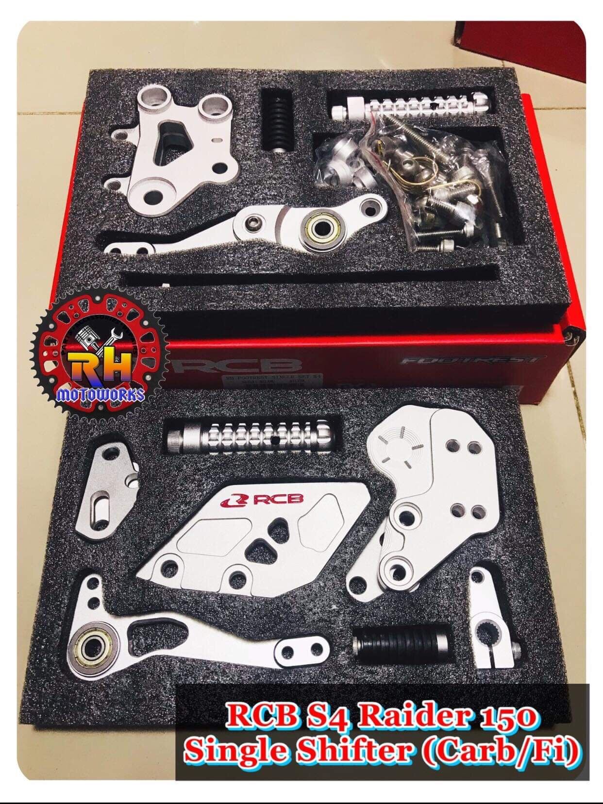 RCB S4 Half Shifter for Raider 150 Carb/Fi Lazada PH