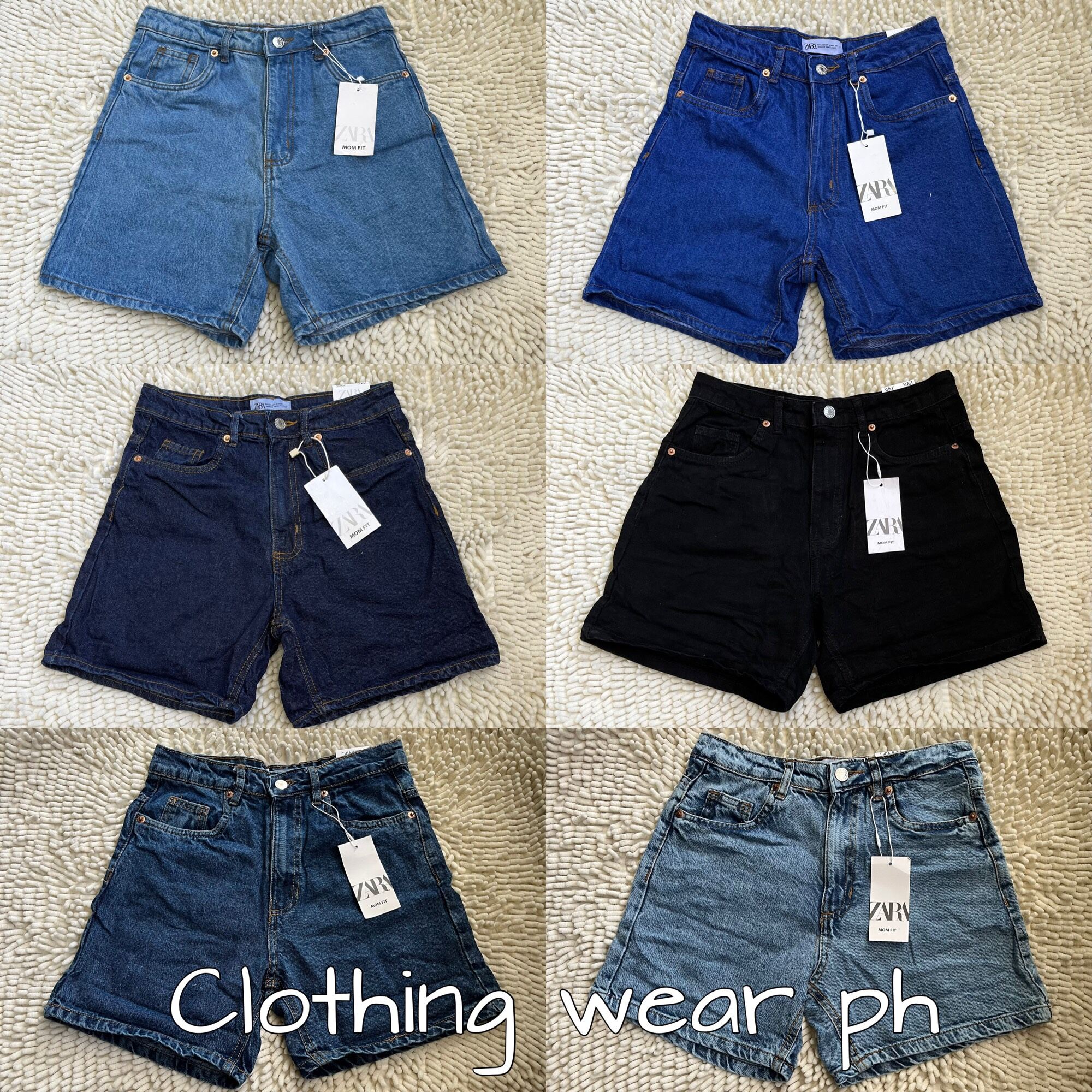 Branded Zara high waist mom short 