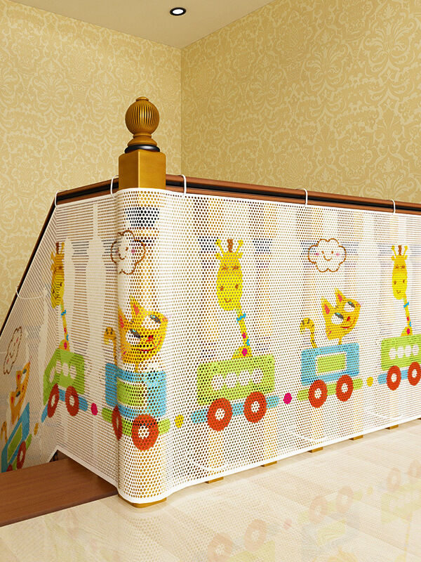 RUIKELAIXIANG | Thick Colored Printed Child Safety Net Presyo 652 Piso*Libreng Shipping
