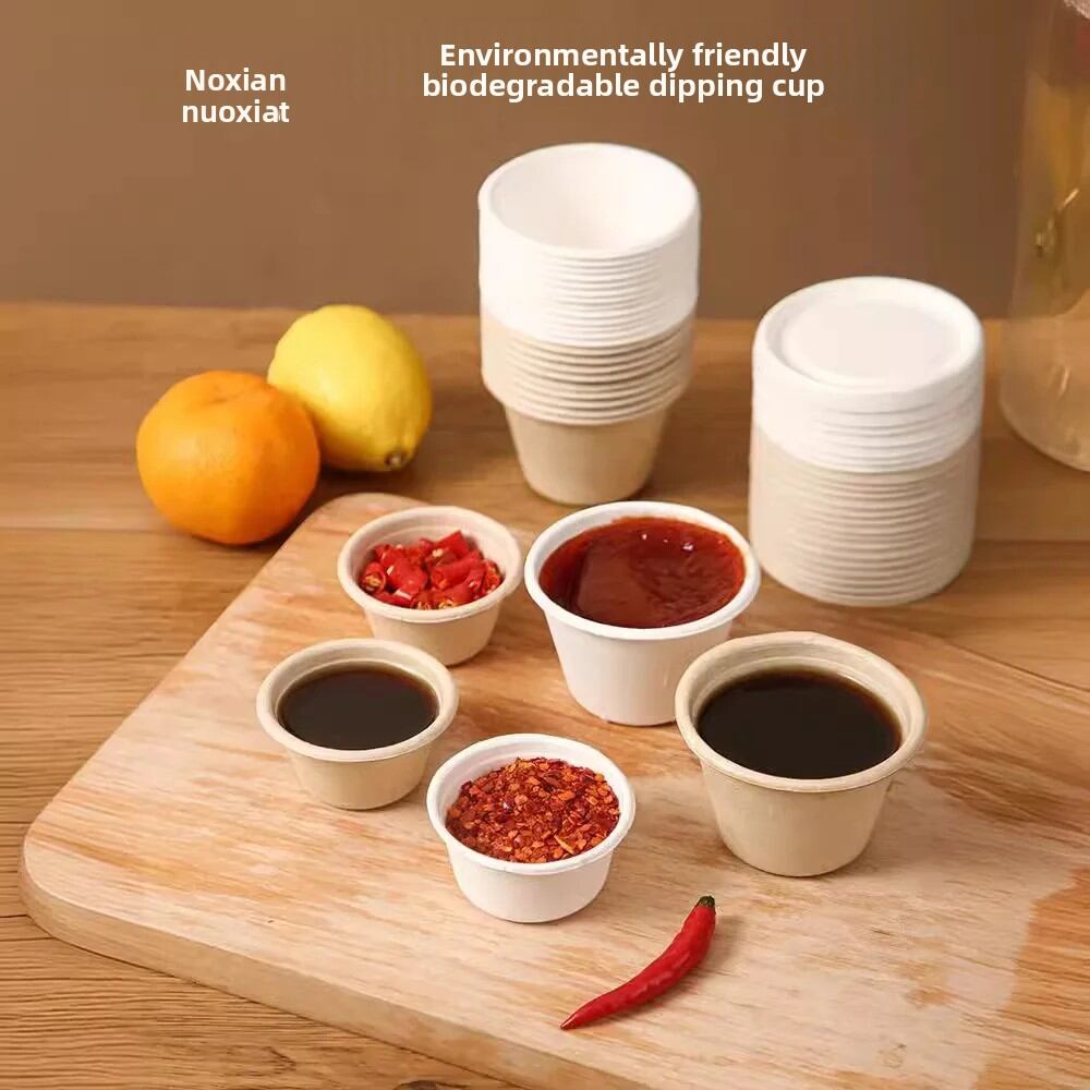 Disposable Seasoning Disc Sauce Disc Dipping Box Transparent Plastic Sauce Dish Caudin Butterfly