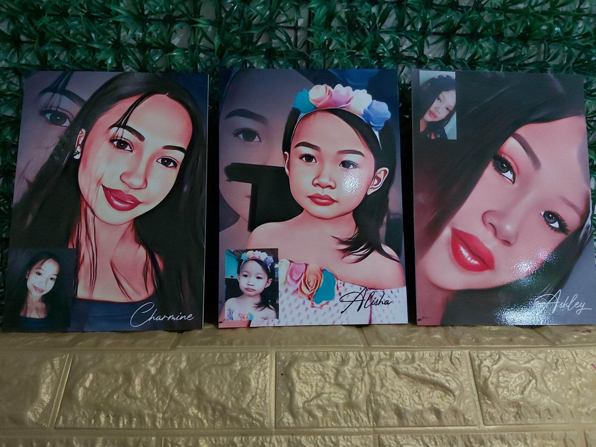 Cartoon Face Sintra Board Wall Decor A4 Size Lazada PH