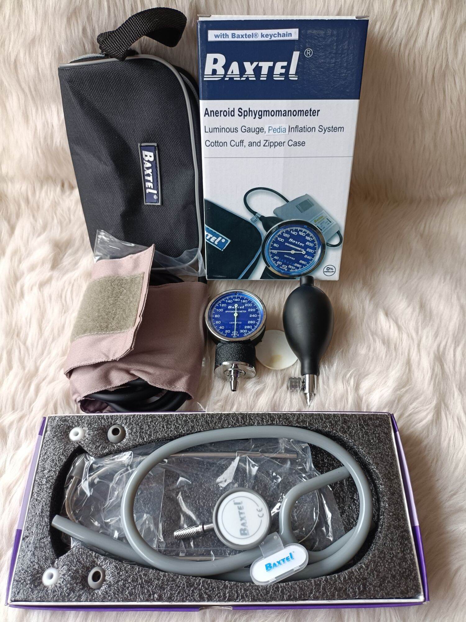 Baxtel Sphygmomanometer Pedia With Deluxe Stethoscope Lazada PH