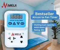 NEW Air-Con to Fan Timer [Meiji Electric Automatic Air-Con to fan Timer] TC-V003R
