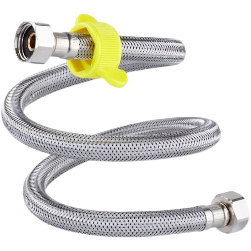 Stainless Steel Woven Metal Water Hose Water Heater Toilet Faucet Hot and Cold ExplosionProof