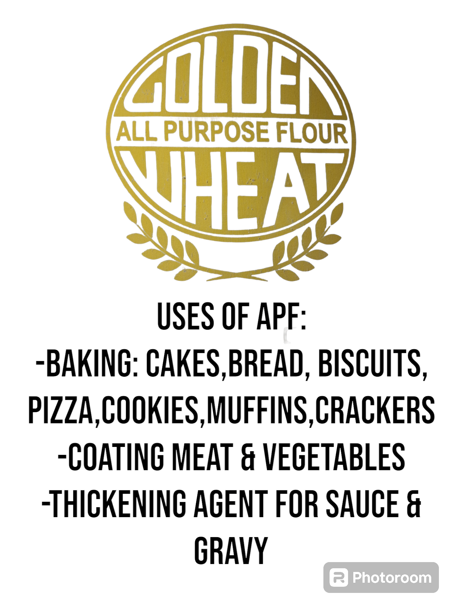 All Purpose Flour/ APF/ Harina. 