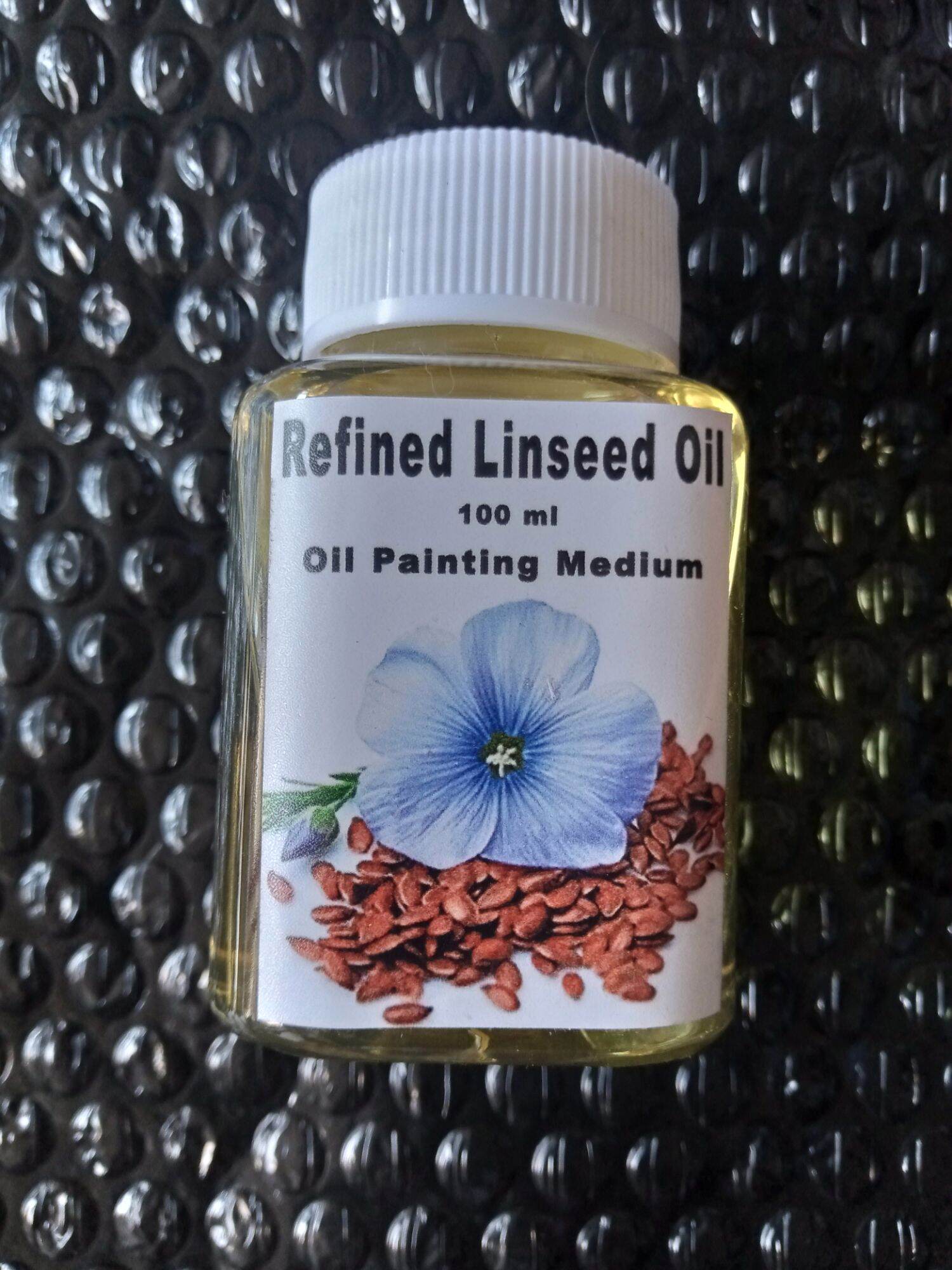 Refined Linseed Oil Painting Medium ( Regular and Pre Accelerated). 100
