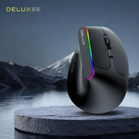 Delux | Ergonomic Bluetooth Dual-Mode Vertical Mouse