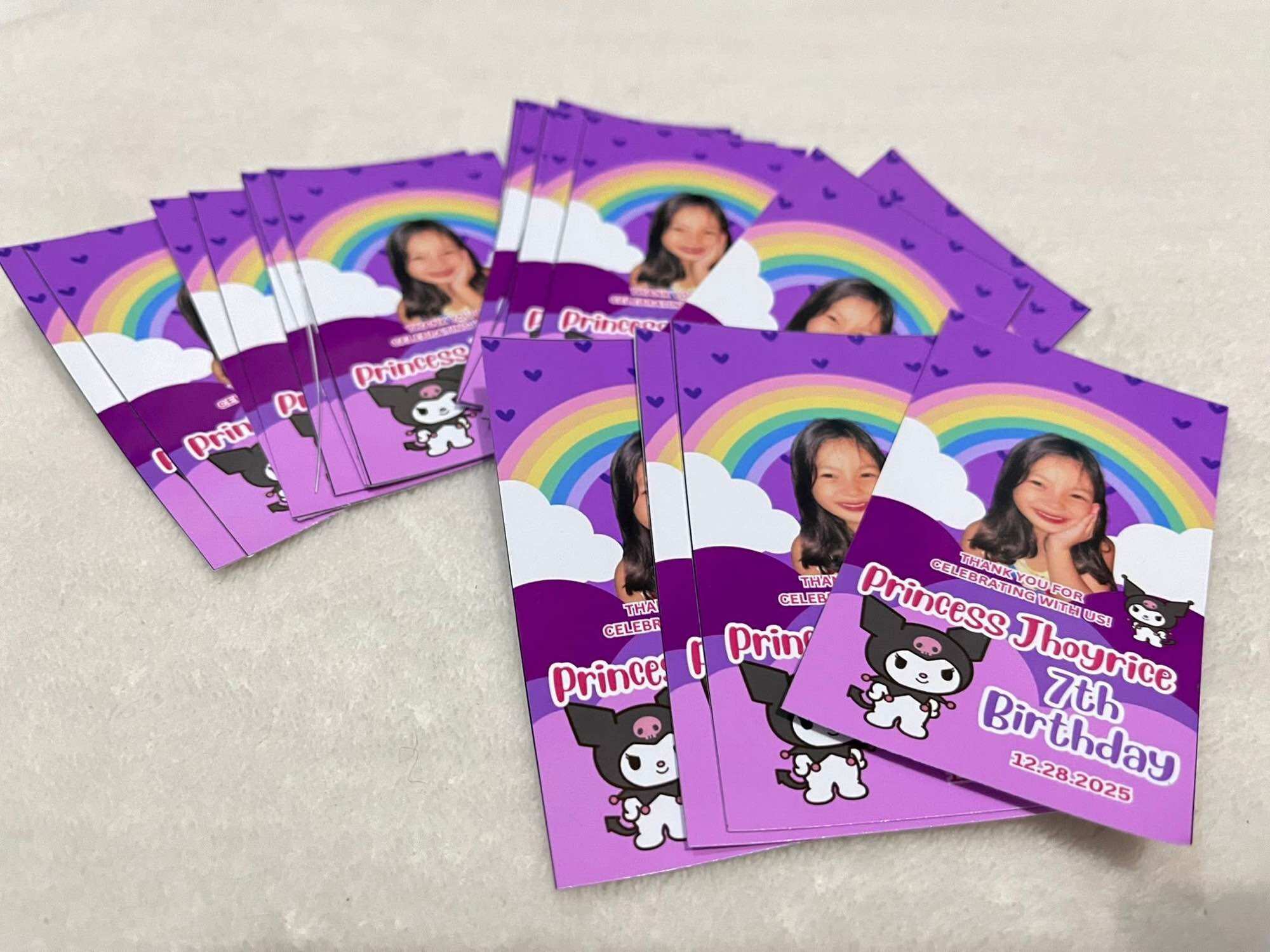 Thank You Tags/Card/Sticker Customized FREE LAYOUT