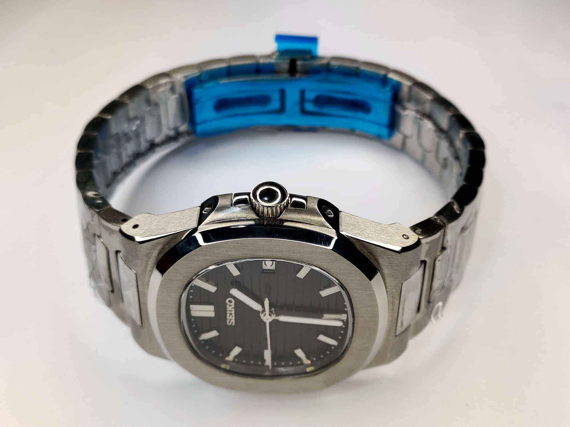 Seiko SII NH35 Custom Black Naut Build. 