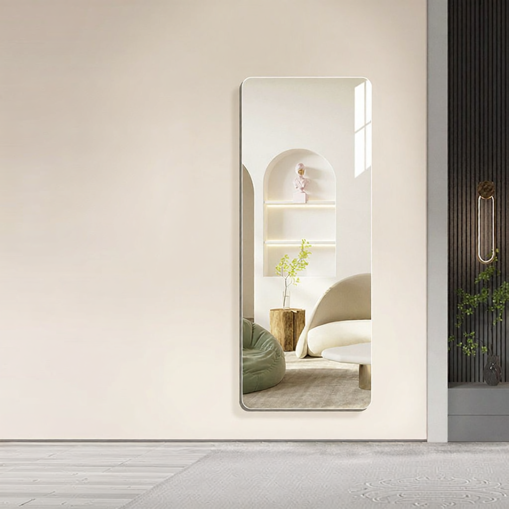 HAOZHOU | Self-adhesive Soft Full-length Mirror No-drilling