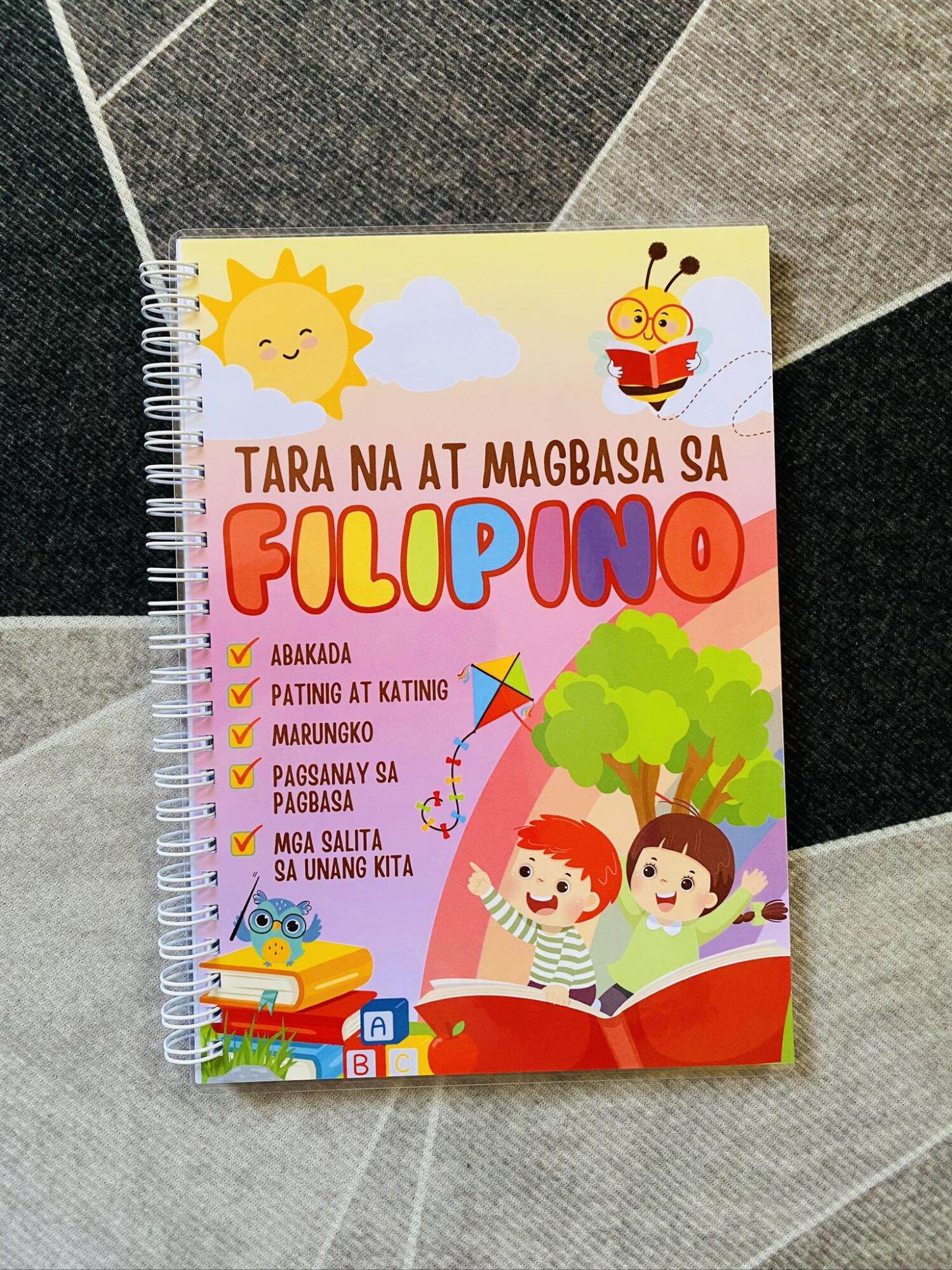 Tara na at Magbasa Filipino Reading Book (Marungko, Abakada, etc.). 