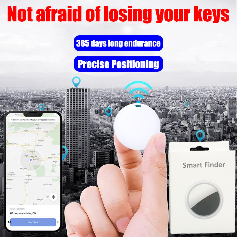 365 Days LLS Mini GPS Tracker - Precise Real-Time Location