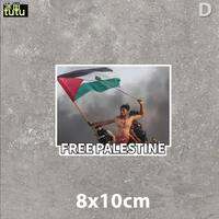 Palestine Support Reflective Window Sticker