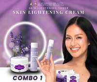Skin lightening pekas cream and Skin lightening toner