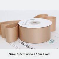NingChu Ribbon | Matte Polyester Double-Sided Ribbon 3.8cm