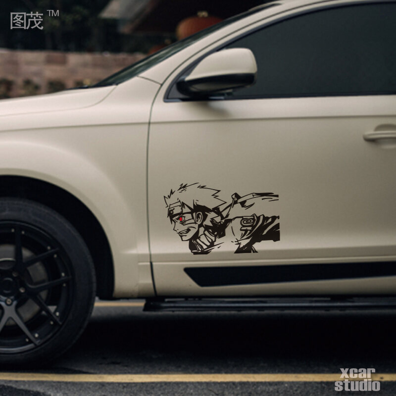 Naruto Car Stickers Naruto Sprint Sharingan Car Door Stickers