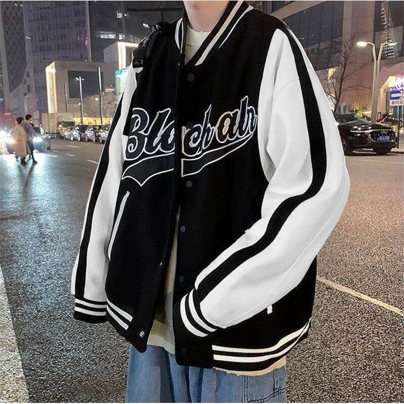 New York Yankees MLB Heritage Black Varsity Jacket