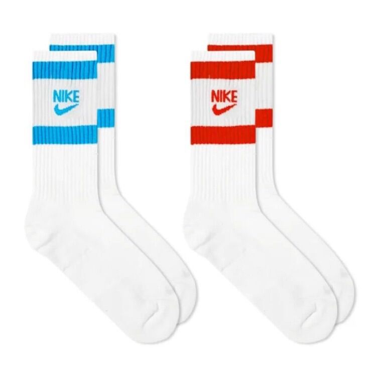 Red and blue sales nike socks