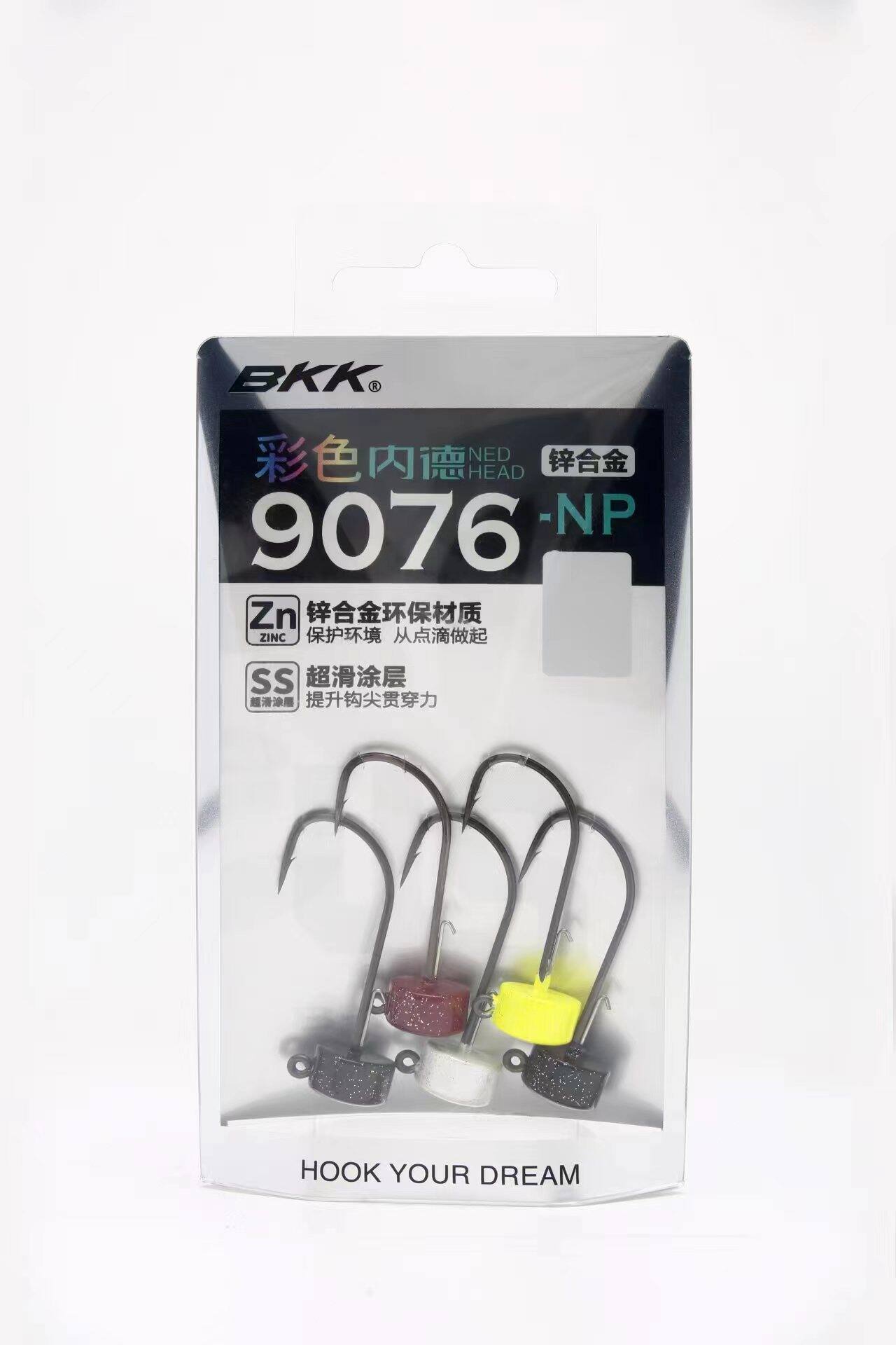 BKK Strengthened Ned Hook Ned Tumbler MushroomShaped Haircut Jig Hook