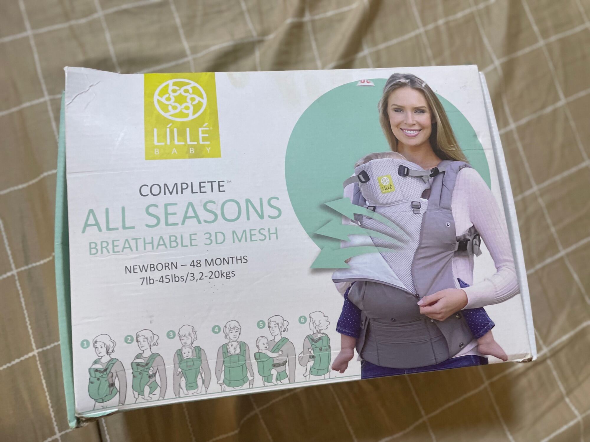 Lillebaby all seasons sales breathable 3d mesh