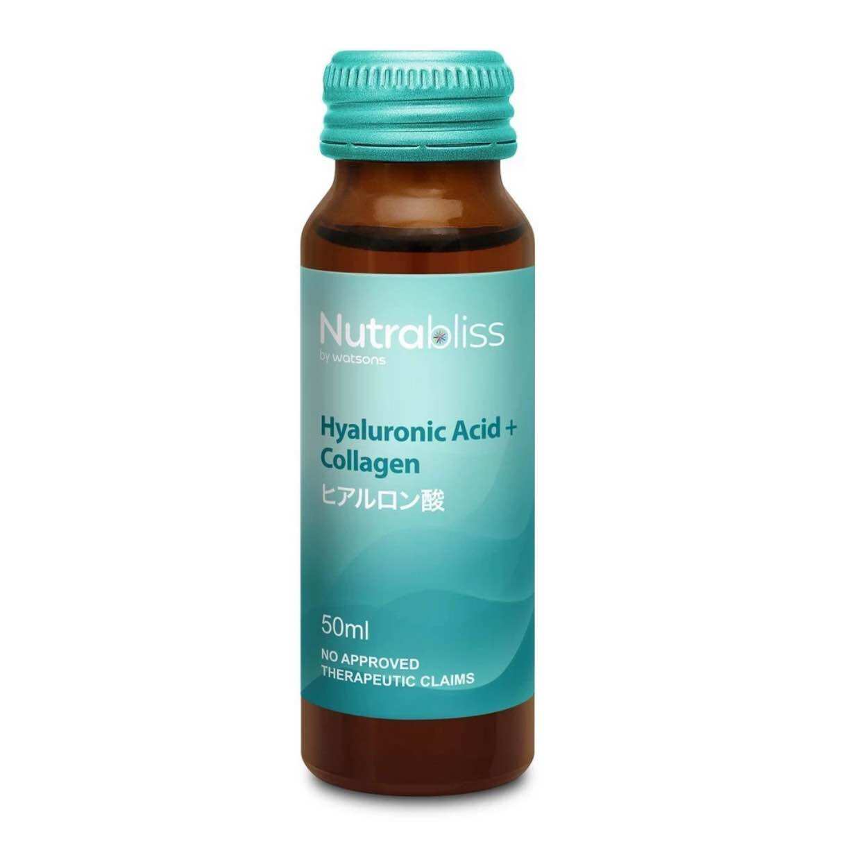 NUTRABLISS BY WATSONS Hyaluronic Acid + Collagen Ready To Drink 1