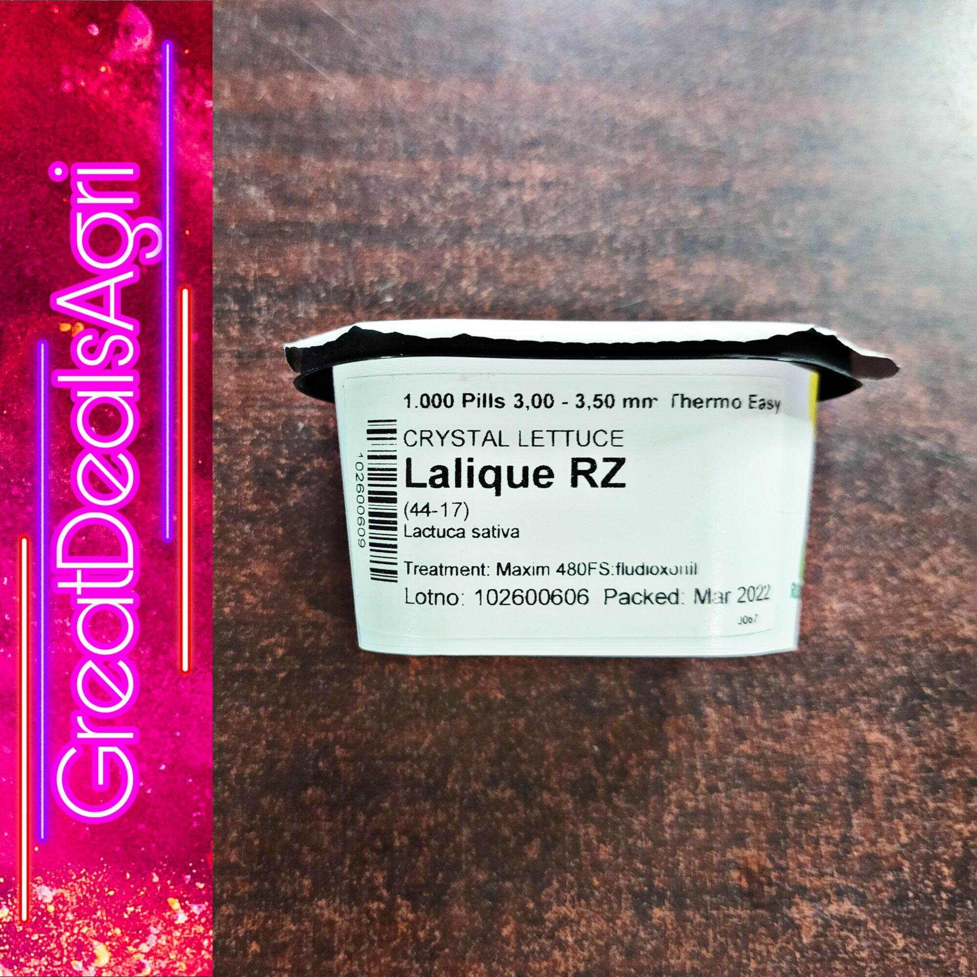 LALIQUE RZ CRYSTAL LETTUCE SEEDS (1000 PILLS) RIJK ZWAAN | Lazada PH