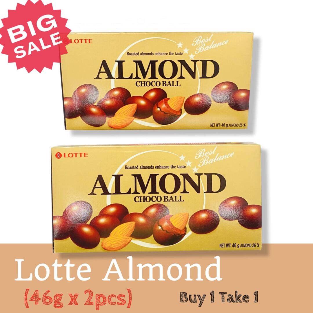 Lotte Almond Chocolate (Buy 1 take 1) Lazada PH