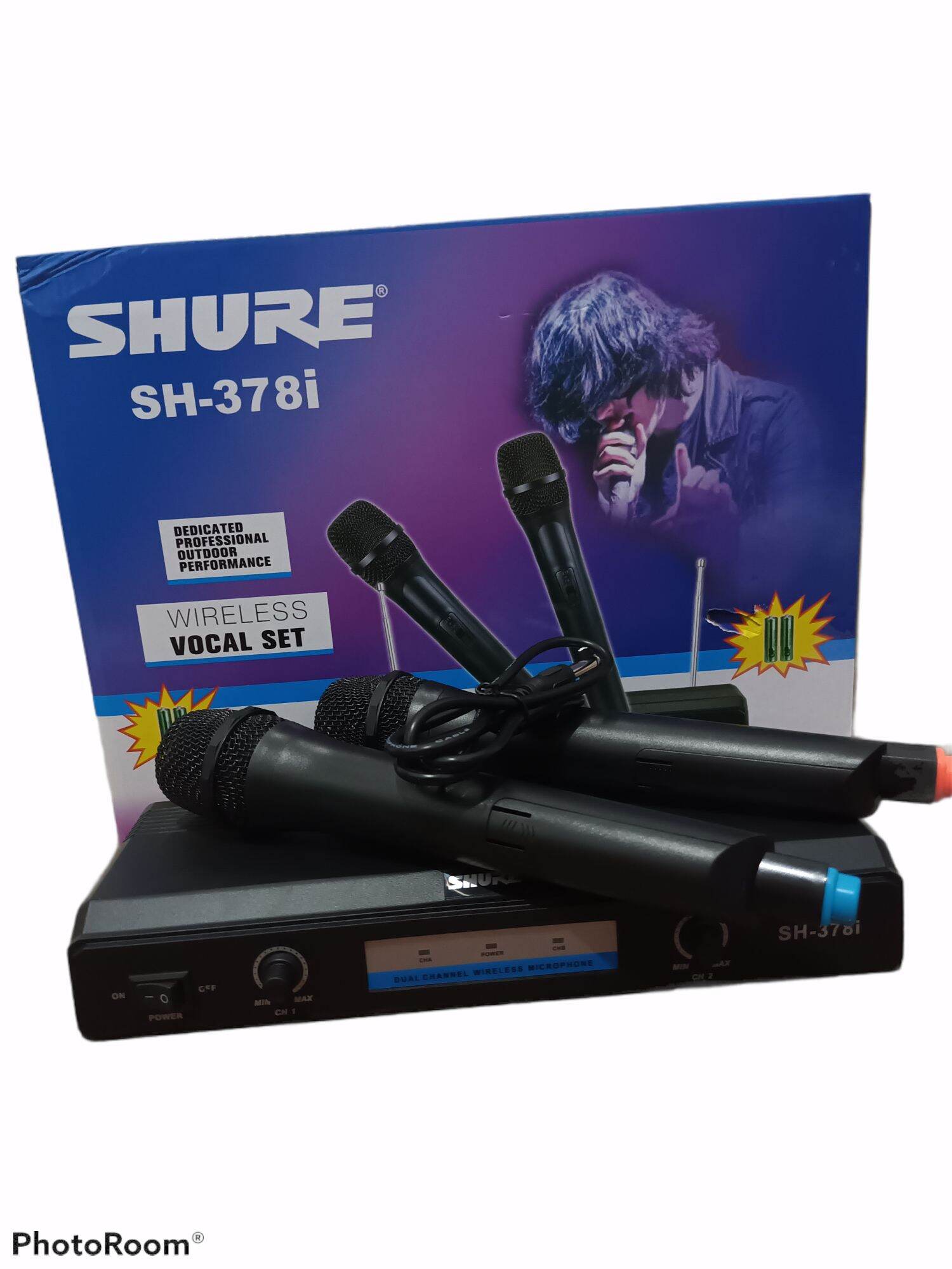 Shure Wireless Microphone Sh378 Lazada PH