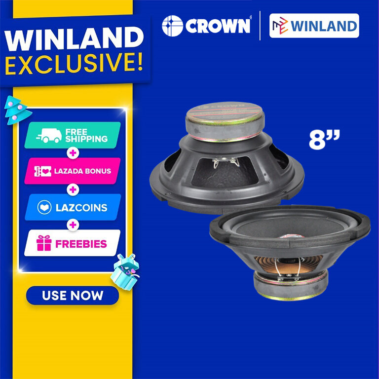 Winland 8" 50W 8Ω Woofer Speaker HW-805/PL-HW-805