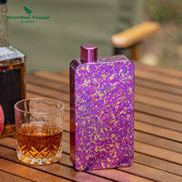 Boundless Voyage | Pure Titanium Outdoor Portable Colored Water Flask Food-Grade Sealed
