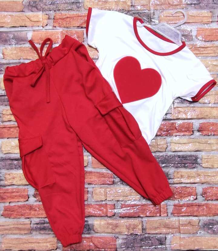 TRENDY CARGO PANTS FOR KIDS GIRL r21-22