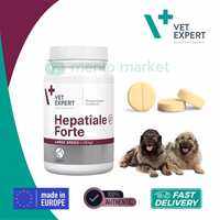 Vet Expert Hepatiale Forte Small/Large Breed 40 Capsules/Tablets/Liquid for liver support of dogs and cats