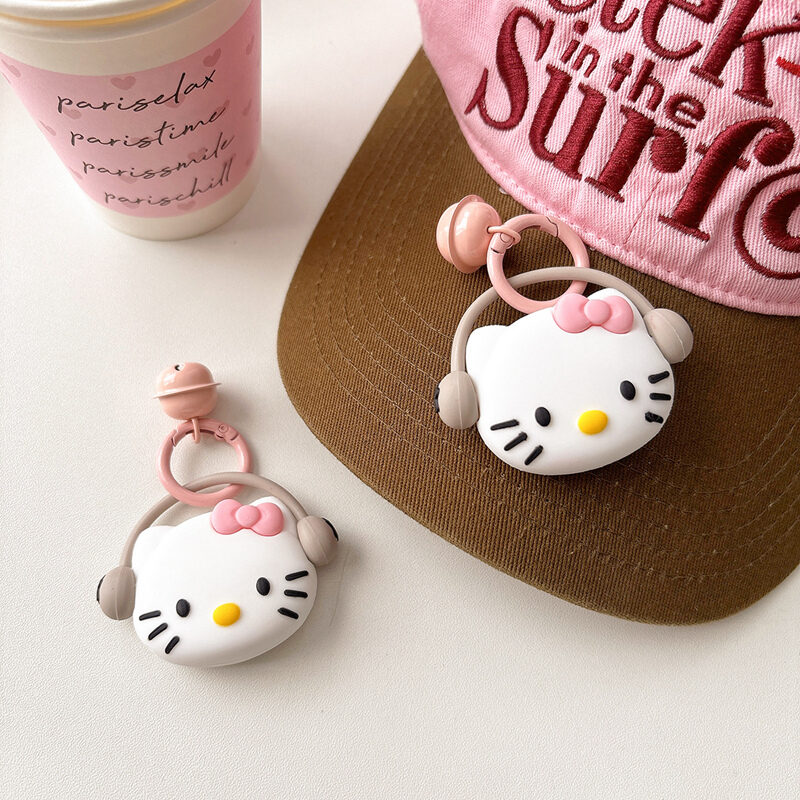 Apple AirTag Protective Case Silicone Cartoon Dog Tracker Locator Keychain Ring Pet Leash Lost Prevention Device Cat Collar Presyo  237 Piso*Libreng Shipping